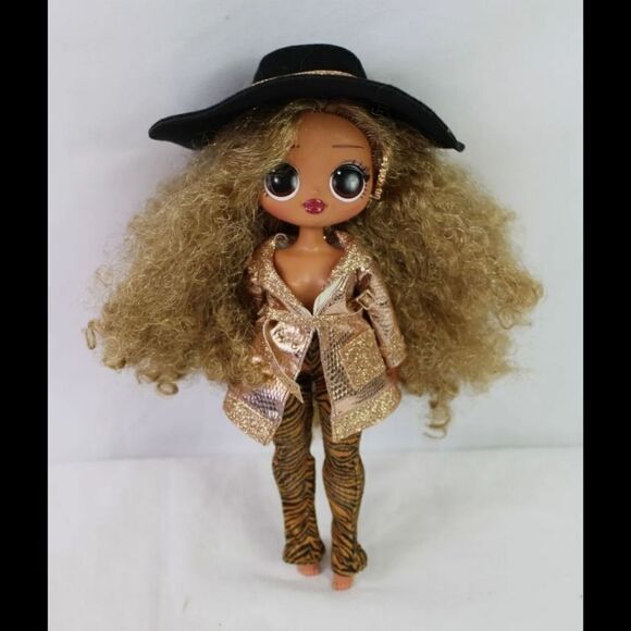 L.O.L Surprise OMG Fashion Dolls Da Boss.missing one earring and no shoes - Picture 1 of 8